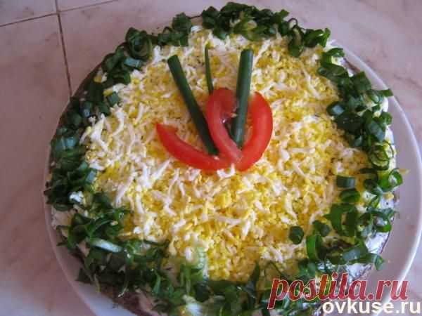 Торт из куриной печени "Летний" - Простые рецепты Овкусе.ру
