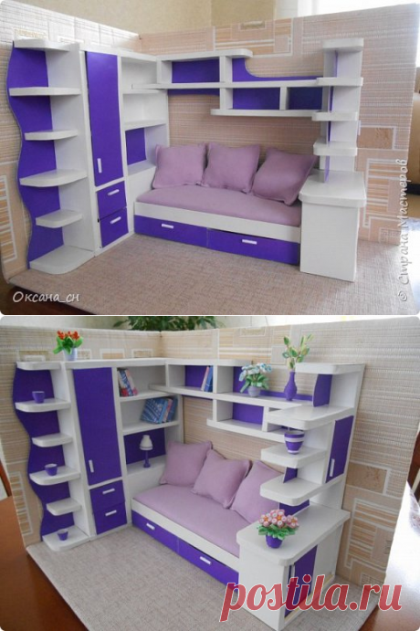 МЕБЕЛЬ ИЗ КАРТОНА