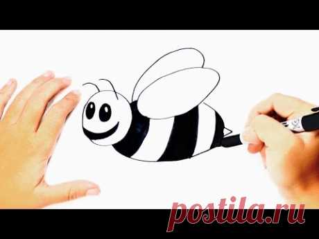 How to draw a Bee Step by Step | Bee Drawing Lesson