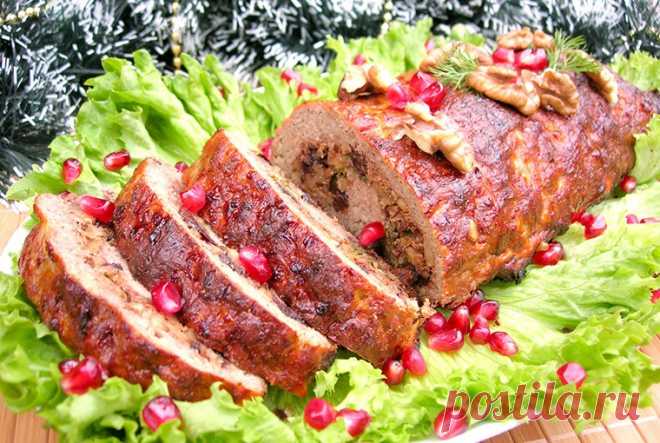 Мясной рулет на праздничный стол