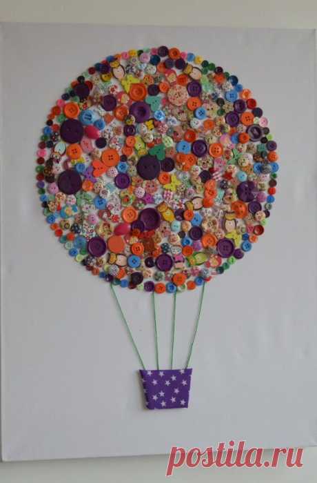 Campervan hot air balloon handmade