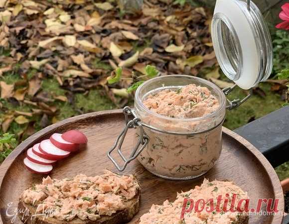 Риет из запеченного лосося, пошаговый рецепт на 585 ккал, фото, ингредиенты - Юлия