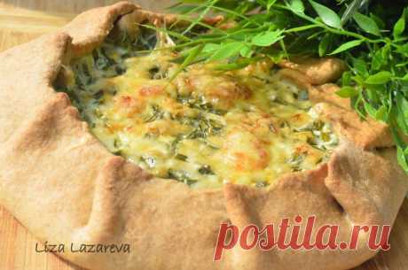 MY FOOD или проверено Лизой: Ароматная галета с молодым зеленым луком