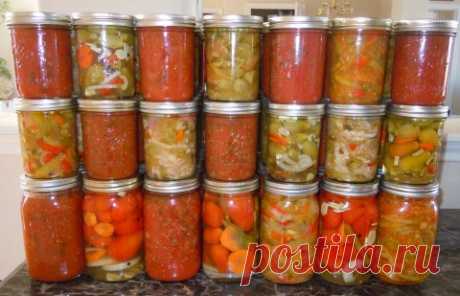 Консервирование и домашние заготовки в духовке