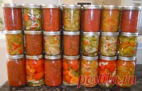 Консервирование и домашние заготовки в духовке