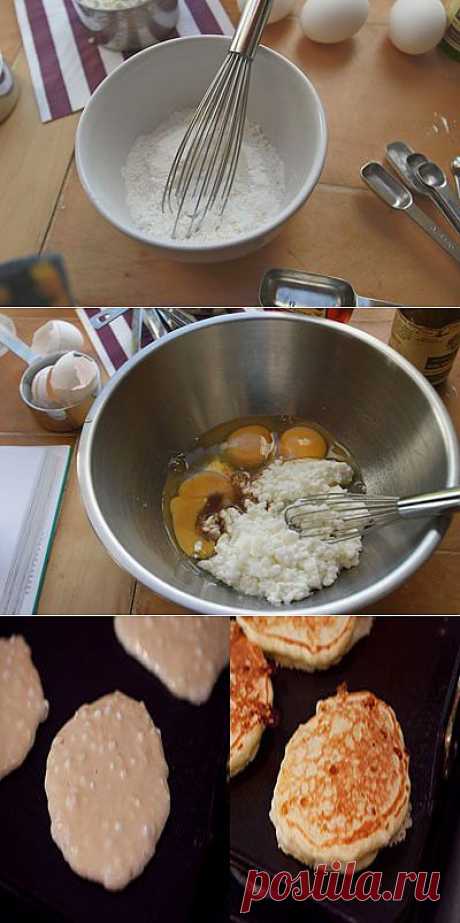 Оладьи с творогом / Оладьи / TVCook: пошаговые рецепты c фото