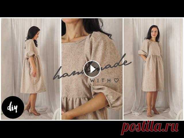 DIY ✨ ПЛАТЬЕ своими руками ???????? БЕЗ ВЫКРОЙКИ DIY по пошиву платья парашют без выкройки ????Благодарность за МК:- Tinkoff 5536 9138 0024 9217- Сбербанк 4817 7602 2428 7072Скатова О.Е.Мои параметры...