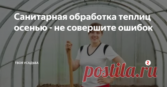 Санитарная обработка теплиц осенью - не совершите ошибок Когда уборка урожая в теплице подошла к концу, необходимо провести ряд последовательных мероприятий по обработке крытого огорода. Осенняя обработка теплицы поможет подготовить сооружение к зиме, что увеличит срок эксплуатации теплицы, а также облегчит весенние подготовительные работы.
Однако, основные цели обработки теплицы после сбора урожая носят санитарный характер. Во-первых, предупреждение и