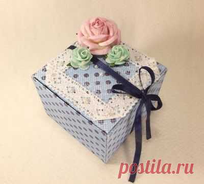 Подарочная коробка своими руками