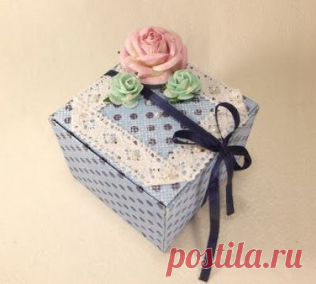 Подарочная коробка своими руками