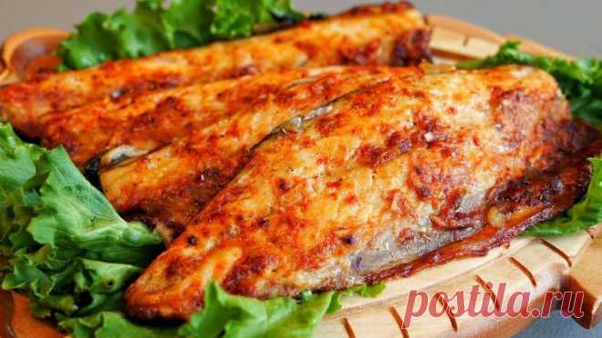 Рыбу готовлю только так, никакой жарки и варки! Нежнейшая скумбрия