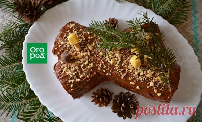 Торт Рождественское полено – мастер-класс по приготовлению (с фото) | Статьи (Огород.ru)