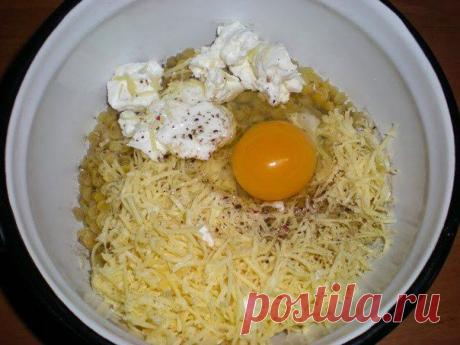 Чечевичная запеканка с сыром и творогом | Банк кулинарных рецептов
