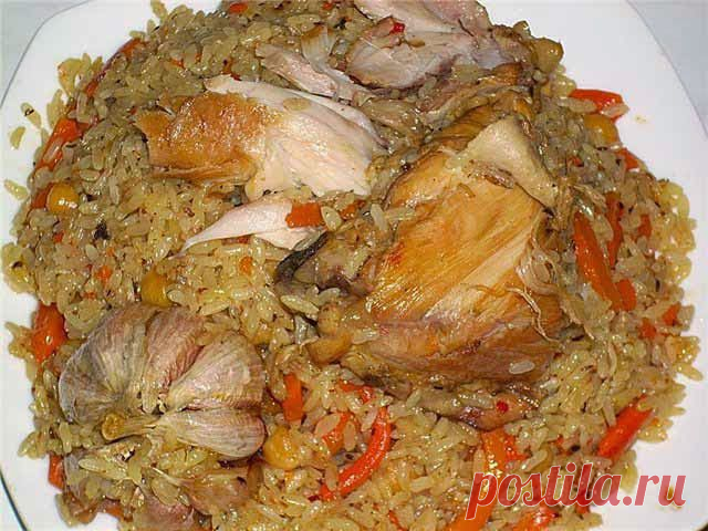 Самые вкусные рецепты: Плов с курицей