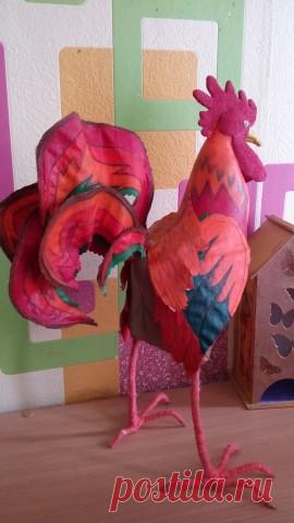 Огненный красавец. Петух Пётр Петрович