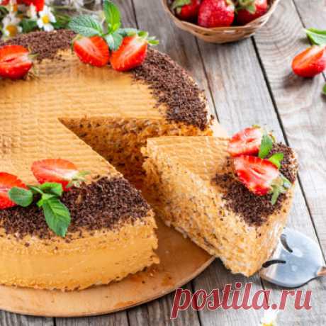 Торт без выпечки - невероятно вкусный