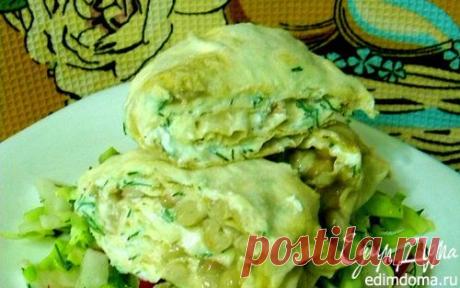 Витаминный сытный ролл | Кулинарные рецепты от «Едим дома!»