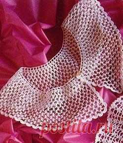 Пин от пользователя Tata на доске Knitted collar(воротничок)