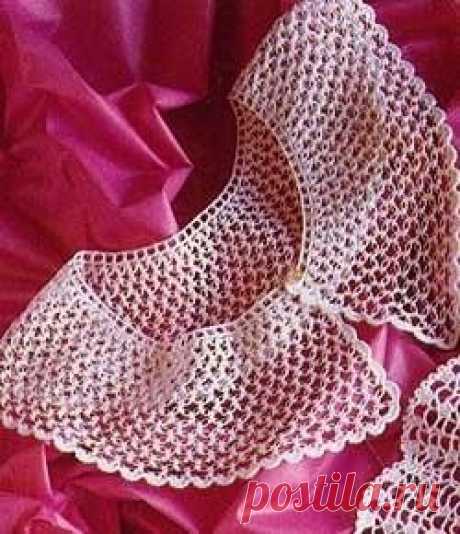 Пин от пользователя Tata на доске Knitted collar(воротничок)