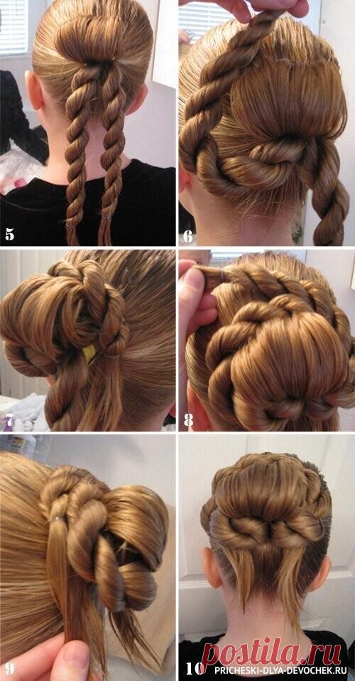 Идеи причесок для девочек