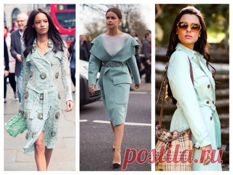 С чем носить мятный цвет: фото, рекомендации