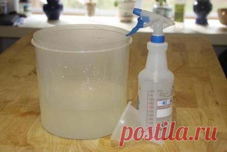 Средство для уборки и стирки своими руками: делаем домашний отбеливатель