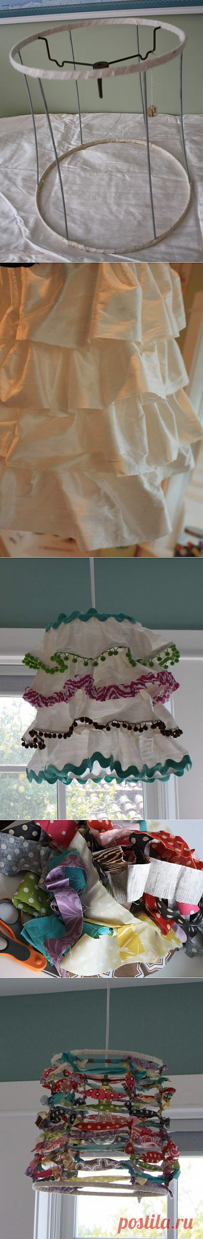 scrappy lampshade tutorial (and long story) — The Pleated Poppy