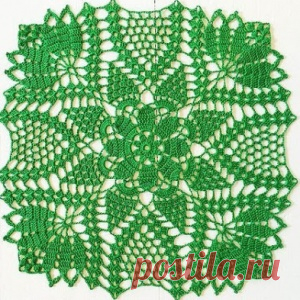 Салфетки крючком схемы - МирТесен