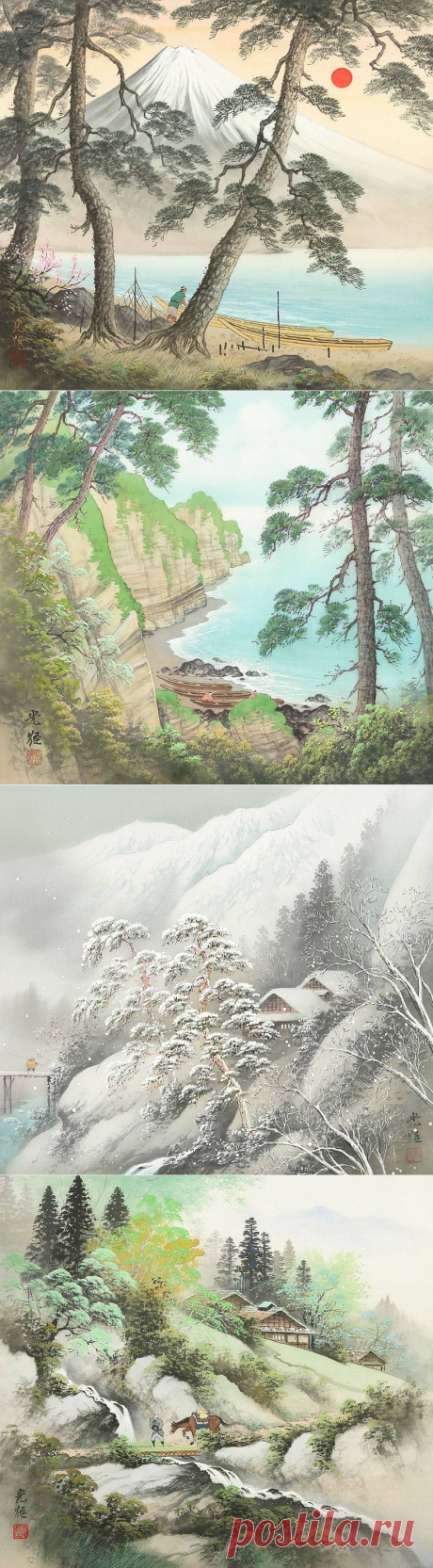 Koukei Kojima | Стиль «сансуй» .