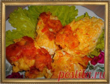 КУРИНЫЕ ОТБИВНЫЕ С СЫРОМ.
