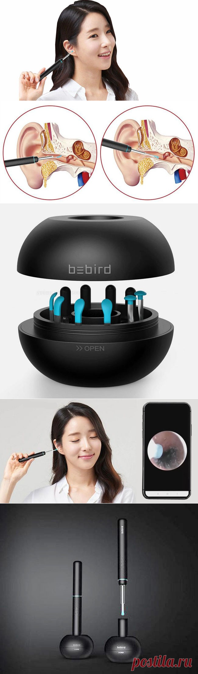 В Сети набирает популярность «Smart» палочка для чистки ушей Xiaomi Bebird M9 Pro | Super-Blog