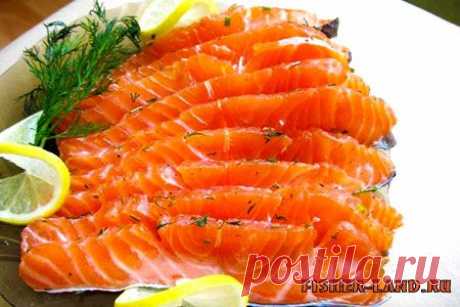 Красная малосольная рыба по - фински - www.fisher-land.ru