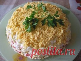 ТОП - 5 популярных салатов
1. Салат 