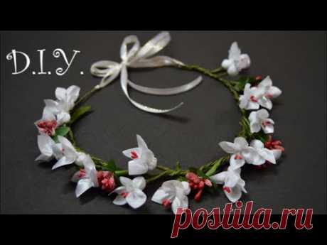 ✾ ❀ ❁ D.I.Y. Flower Crown Tutorial ✾ ❀ ❁