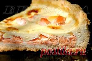 Рыбный киш 