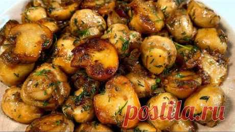 Как правильно жарить шампиньоны. Жареные шампиньоны с луком на сковороде. Как пожарить шампиньоны