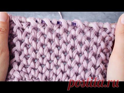 🔥 Подсмотрела в старом СОВЕТСКОМ журнале. Супер Стильный Узор СОТЫ. Вязание спицами