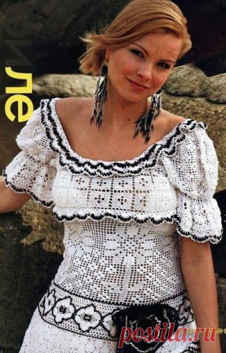 Найдено на сайте outstandingcrochet.blogspot.com.