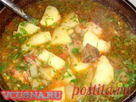 Классическое приготовление шурпы - пошаговый кулинарный рецепт VCUSNA.RU