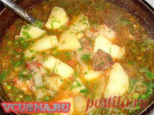 Классическое приготовление шурпы - пошаговый кулинарный рецепт VCUSNA.RU