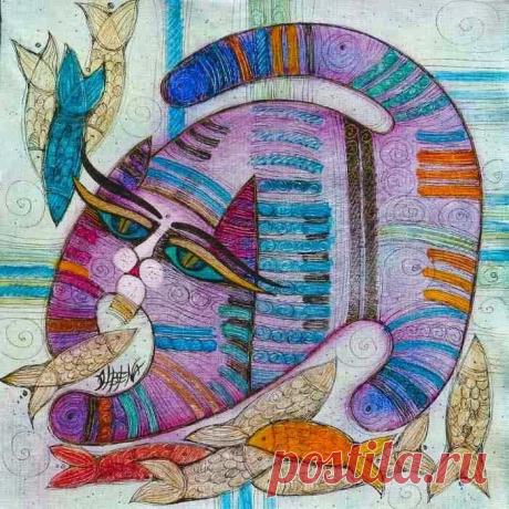 Dies enthält ein Bild von: Сказочные картины художницы Albena Vatcheva.