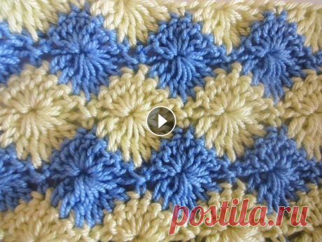 Двухцветный узор Two color pattern Crochet Двухцветный узор Two color pattern Crochet...