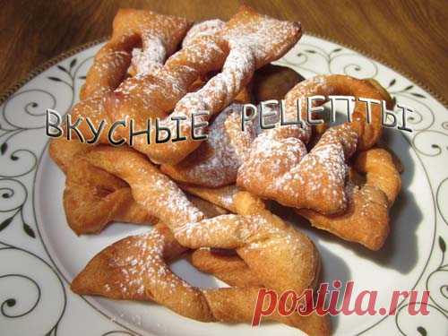 Хворост классический - пошаговый рецепт с фото | Вкусные рецепты
