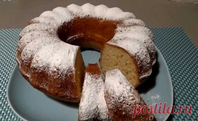 Наиболее простой, лёгкий, быстрый и вкусный рецепт приготовления кекса. Уже много лет готовлю только так | Кухня | Яндекс Дзен