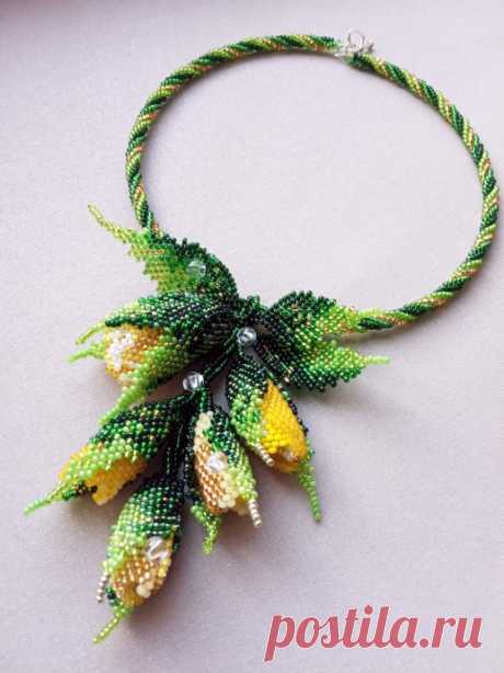 Плетистая роза — Бисерный Дайджест