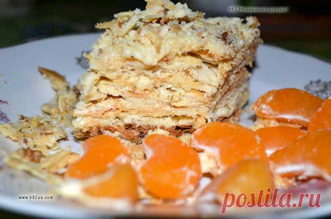 Старинный рецепт вкуснейшего торта "Наполеон" (оригинальный рецепт).
