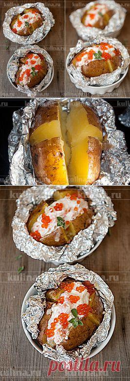 Картофель, запеченный с сырным муссом – рецепт приготовления с фото от Kulina.Ru