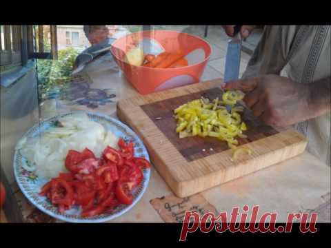 Дачники, приготовьте «суп-шурпа» в казане на дровах! Это очень вкусно! Для Вас видео-инструкция