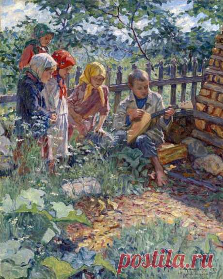 Замечательный русский художник Николай Богданов-Бельский
