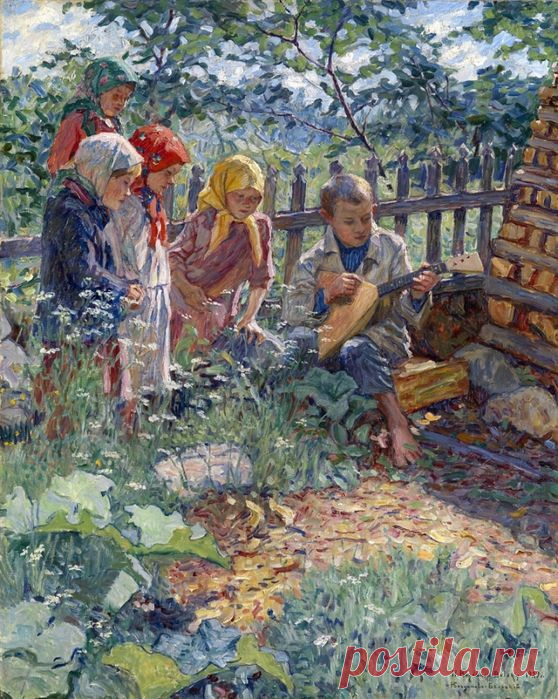 Замечательный русский художник Николай Богданов-Бельский
